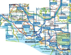 IGN Frankrijk|Wandelkaart 3044ot Port-St-Louis-du-Rhone