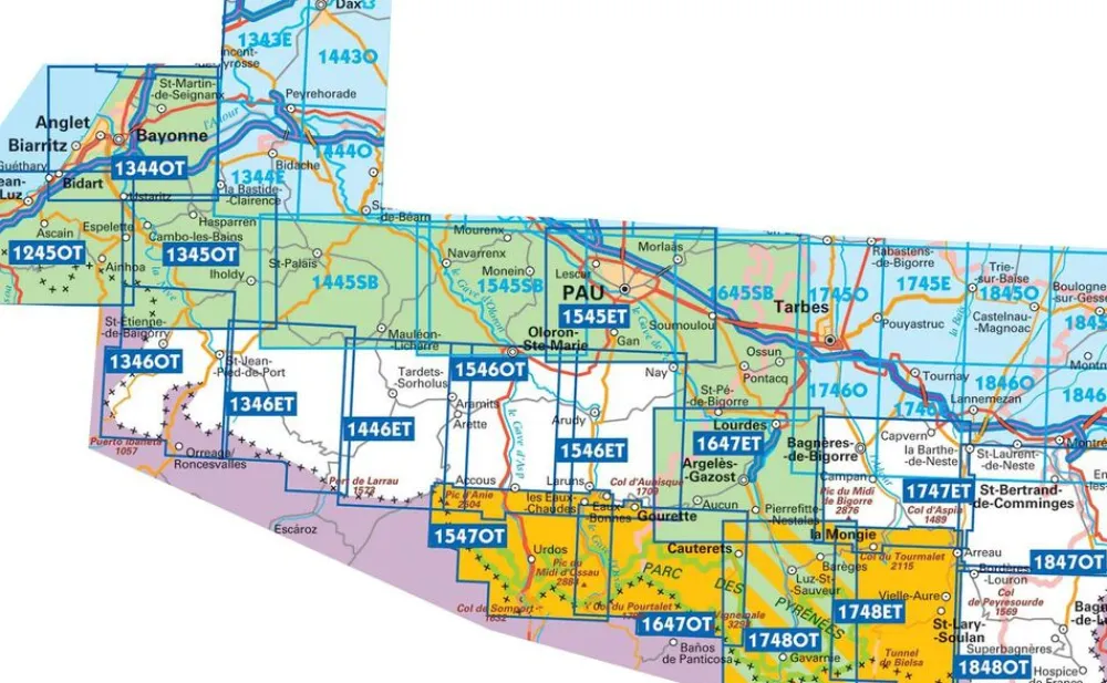 IGN Frankrijk|Wandelkaart 1847ot St-Bertrand-de-Comminges