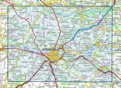 IGN Frankrijk|Wandelkaart Soissons/Braine 1:25.000 2611SB