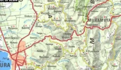 IGN Afrika|Wegenkaart Burundi