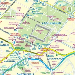 ITMB Centraal-Azië|Kabul & Khyber Pas Wegenkaart