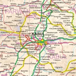 ITMB Centraal-Azië|Kabul & Khyber Pas Wegenkaart