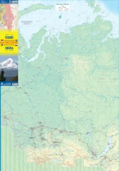 ITMB Oost-Europa|Landkaart Siberië 1:3.600.000