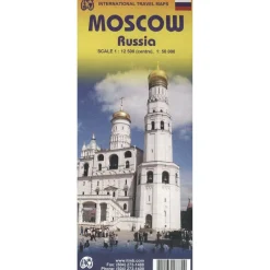 ITMB Oost-Europa|Stadsplattegrond Moskou