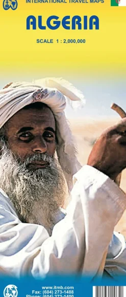 ITMB Afrika|Wegenkaart Algeria