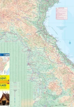 ITMB Zuidoost-Azië|Wegenkaart Laos