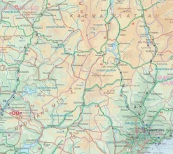 ITMB Japan & Korea'S|Wegenkaart Noord-Korea & Zuid-Korea