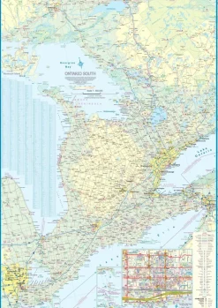ITMB Canada|Wegenkaart Ontario Zuid
