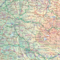 ITMB Zuid-Azië|Wegenkaart Sri Lanka