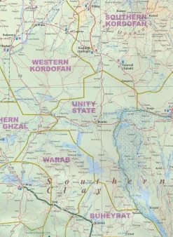 ITMB Afrika|Wegenkaart Sudan - Soedan