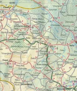 ITMB Afrika|Wegenkaart Tsjaad