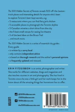 Jonglez Canada|500 Hidden Secrets Of Toronto