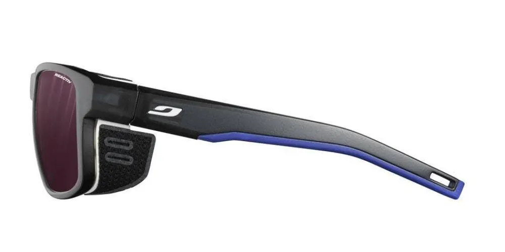 Julbo Sportbrillen|Sportbrillen|Shield Zwart/blauw RV 0-4 HC