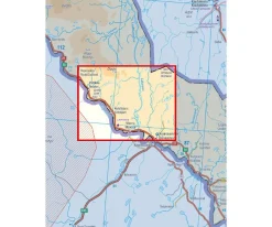 Karttakeskus FInland Scandinavië & Ijsland|Wandelkaart Kaaresuvanto Lätäseno Ropinsalmi