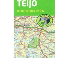 Karttakeskus FInland Scandinavië & Ijsland|Wandelkaart Teijo Nationaal Park