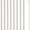 Kikkerland Flessen & Waterzakken|Stainless straws s/10