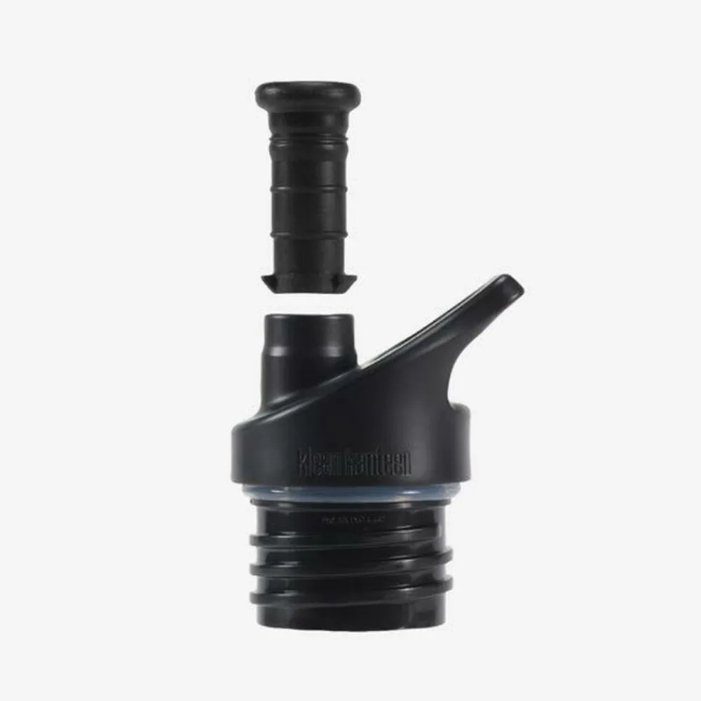 Klean Kanteen Flessen & Waterzakken|Sport dop voor classic flessen black