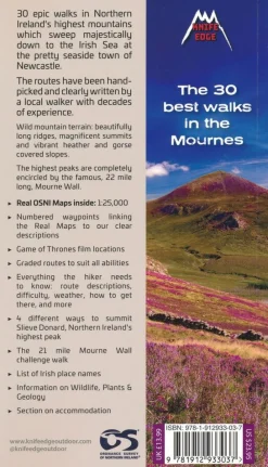 Knife Edge Groot-Brittanië & Ierland|Wandelgids Northern Ireland - The Mourne Mountains