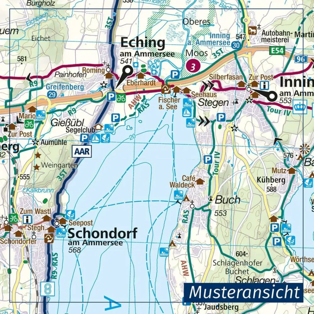Kompass Duitsland|Fietskaart 3338 Hohe Eifel - Ahrtal - Mosel
