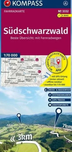 Kompass Duitsland|FK3332 Sudschwarzwald