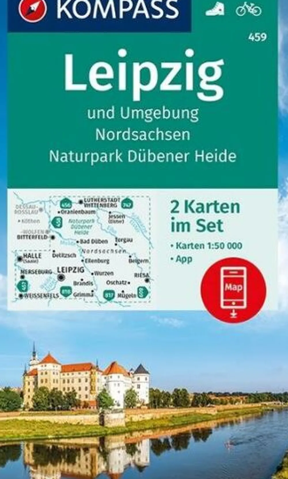Kompass Duitsland|459 Leipzig und umgebung