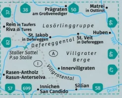 Kompass Oostenrijk|WK45 Defereggental
