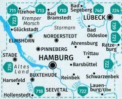 Kompass Duitsland|WK725 Hamburg und Umgebung