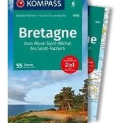 Kompass Frankrijk|Wandelgids 5952 Bretagne