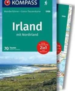 Kompass Groot-Brittanië & Ierland|Wandelgids 5988 Irland, Nordirland