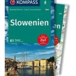 Kompass Balkan, Griekenland & Cyprus|Wandelgids 5967 Slowenien