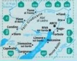 Kompass Italië & Malta|Wandelkaart 071 Alpi di Ledro, Valli Giudicarie