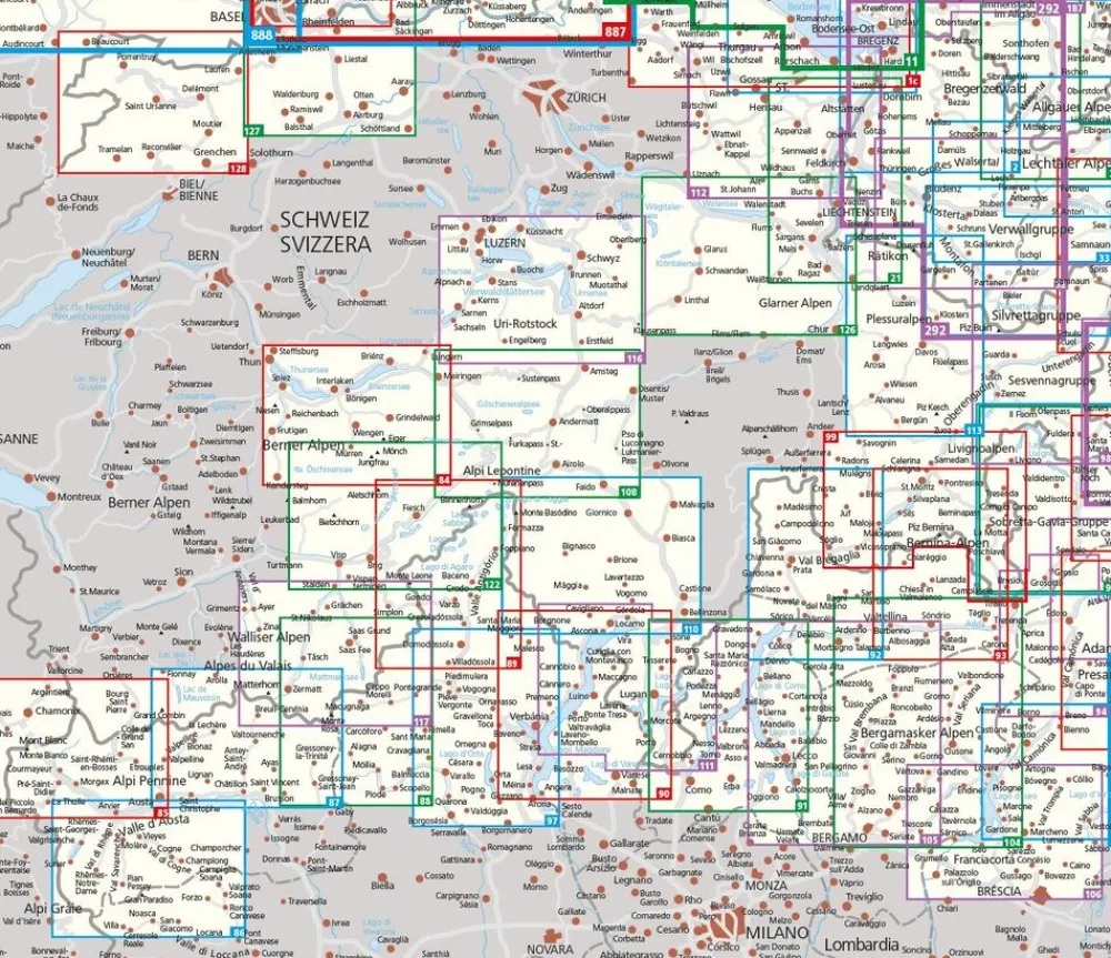 Kompass Zwitserland|Wandelkaart 112 Appenzellerland St.Gallen