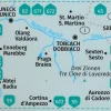 Kompass Italië & Malta|Wandelkaart 57 Bruneck - Brunico - Toblach