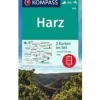 Kompass Duitsland|Wandelkaart 450 Harz