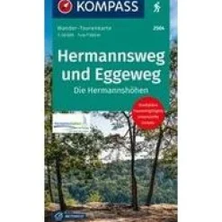 Kompass Duitsland|Wandelkaart 2504 Hermannsweg und