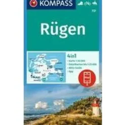 Kompass Duitsland|Wandelkaart 737 Insel Rügen