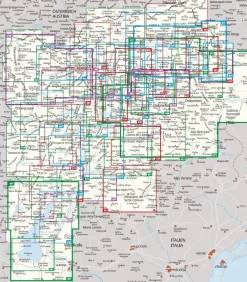 Kompass Italië & Malta|Wandelkaart 129 Monte Baldo