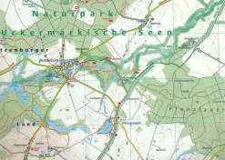 Kompass Duitsland|Wandelkaart 744 Schorfheide - Uckermark