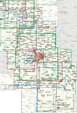 Kompass Duitsland|Wandelkaart 744 Schorfheide - Uckermark