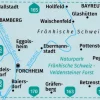 Kompass Duitsland|Wandelkaart 171 Südliche Fränkische Schweiz