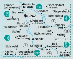 Kompass Oostenrijk|Wandelkaart 226 Südsteiermark