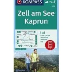 Kompass Oostenrijk|Wandelkaart 030 Zell am See Kaprun