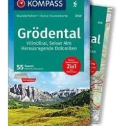 Kompass Italië & Malta|WF5732 Grodental-Villnosstal