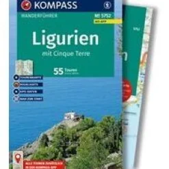 Kompass Italië & Malta|WF5752 Ligurien, Cinque Terre wandelgids