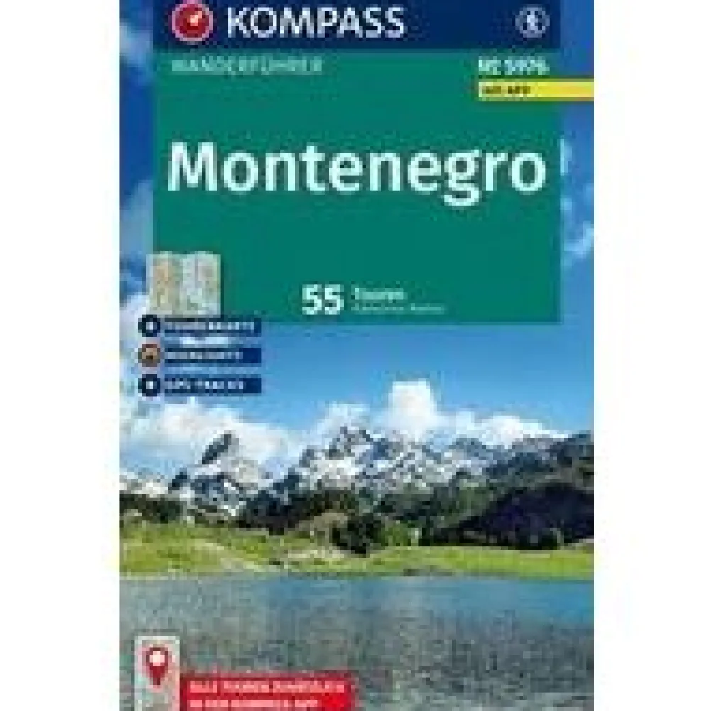 Kompass Balkan, Griekenland & Cyprus|WF5976 Montenegro