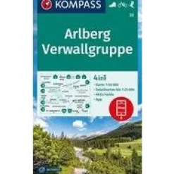 Kompass Oostenrijk|WK33 Arlberg, Verwallgruppe