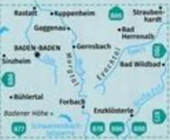 Kompass Duitsland|WK872 Baden-Baden, Murgtal