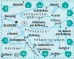 Kompass Oostenrijk|WK32 Bludenz, Schruns, Klostertal