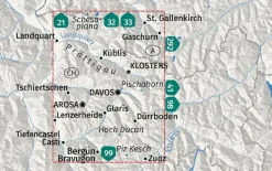 Kompass Oostenrijk|WK113 Davos, Arosa