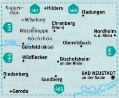 Kompass Duitsland|WK462 Die Hochrhön
